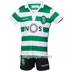 Billige Fotballdrakter Sporting CP Barn Hjemmedraktsett 2018/19 Kortermet